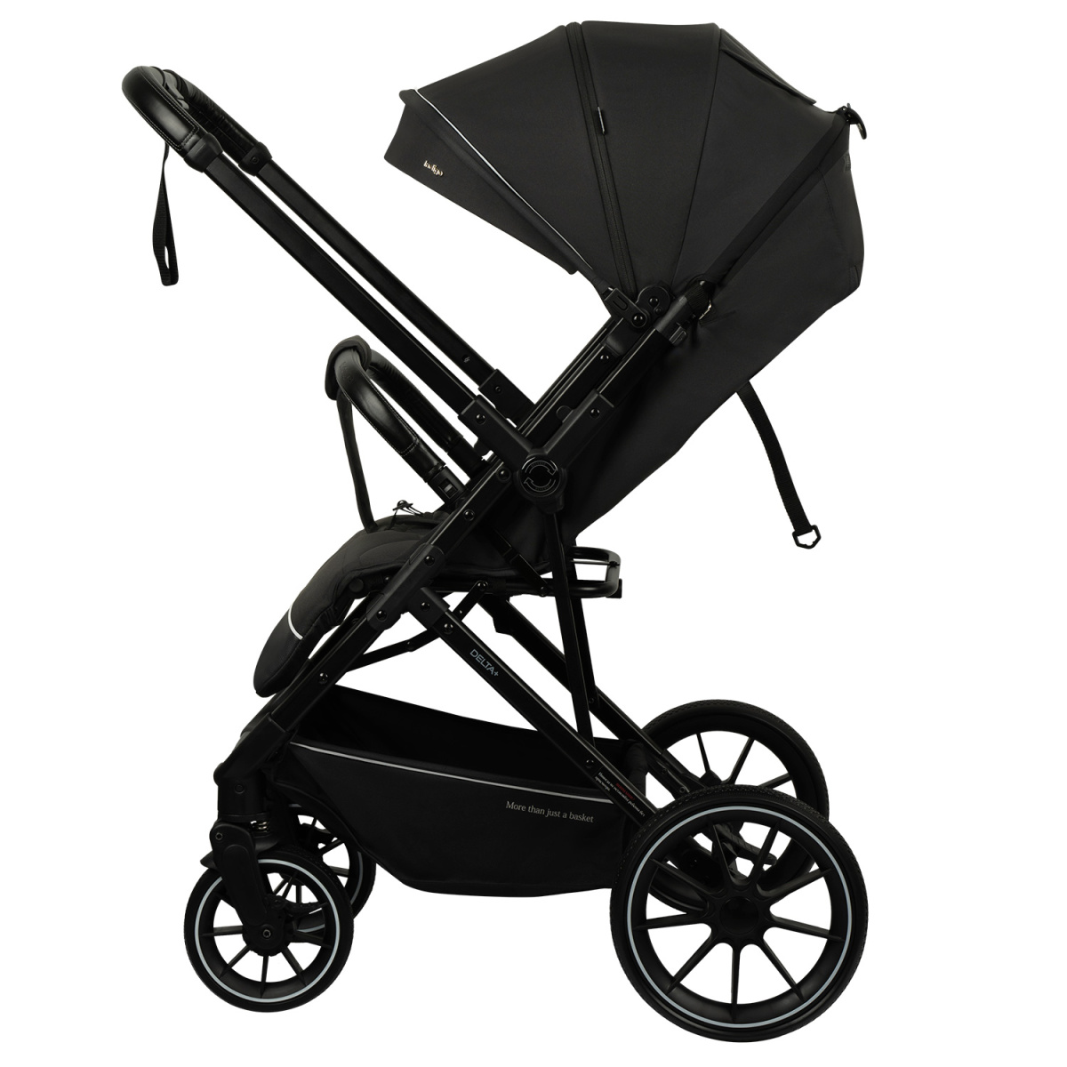 Коляска прогулочная Indigo Delta+ черный