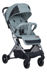 Коляска детская прогулочная Farfello Comfy Go (Khaki/ Хаки(серебро)CG-15)