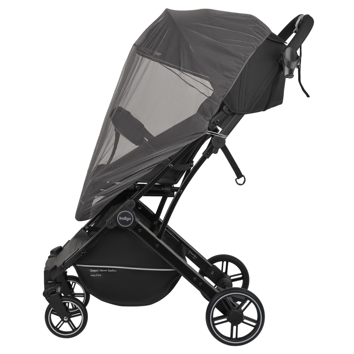 Коляска прогулочная Indigo TRIP черный