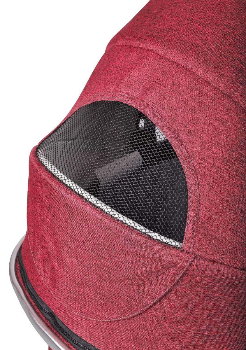 Коляска трансформер Farfello Pristina (Рубиновый PS-13)