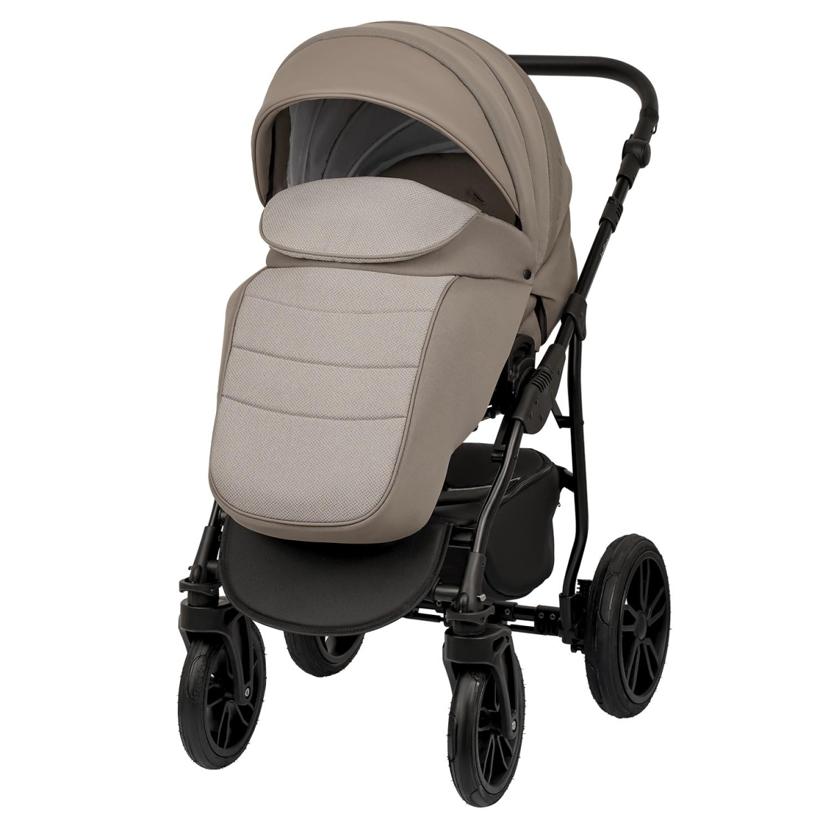 Коляска 2 в 1 Indigo, In 05 (Коричневый)