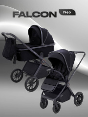 Коляска 2 в 1 Rant Falcon Neo Black