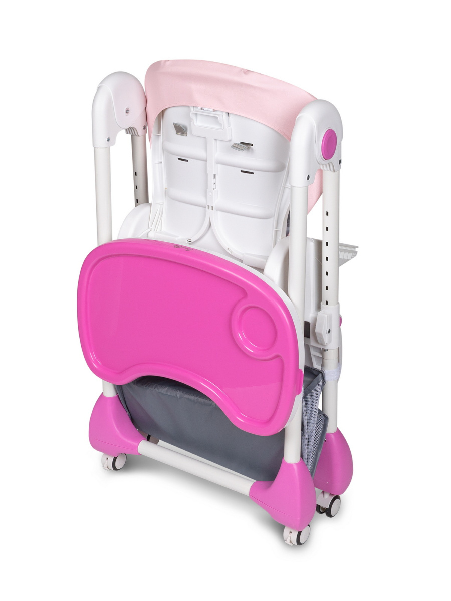 Стульчик для кормления Sevillababy Zoo Pink, розовый, зайчик