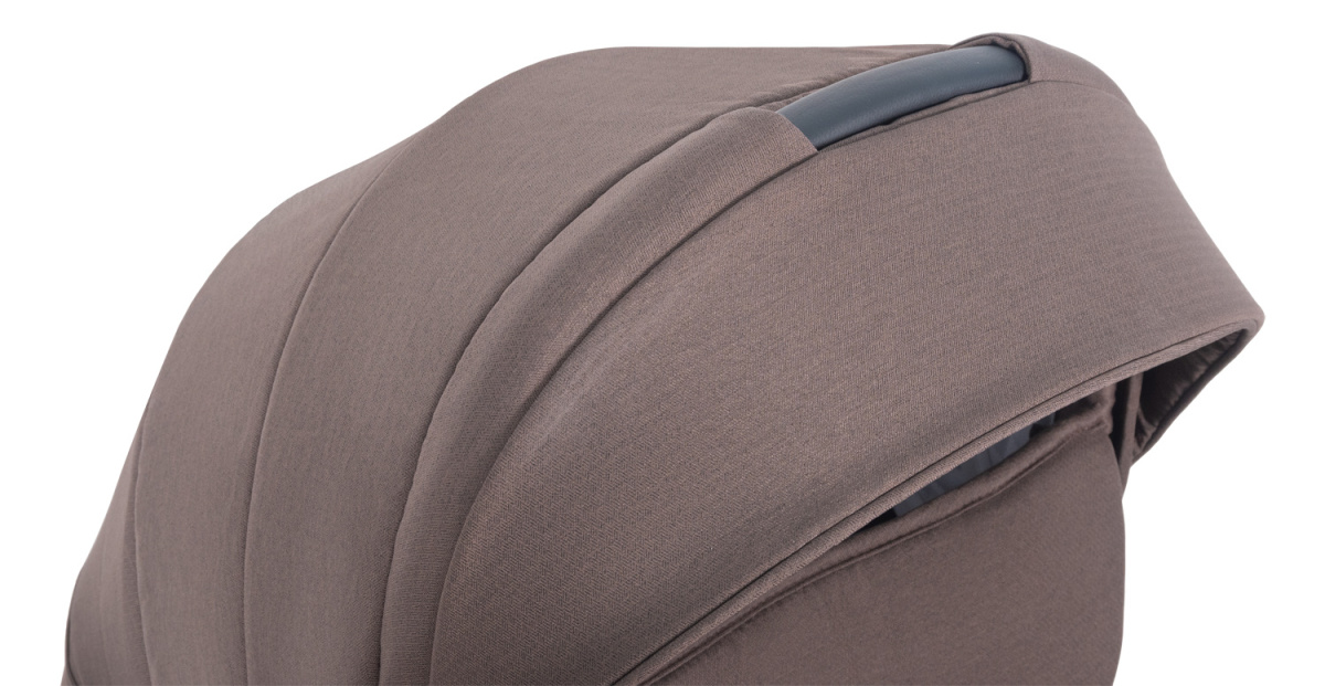 Коляска модульная 2в1 Farfello Baby shell BBS (BBS-16 Brown/Коричневый / серебро)