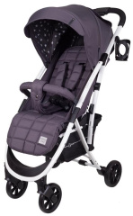 Коляска прогулочная Rant Largo Star Moon Grey. Цвет: Темно-серый