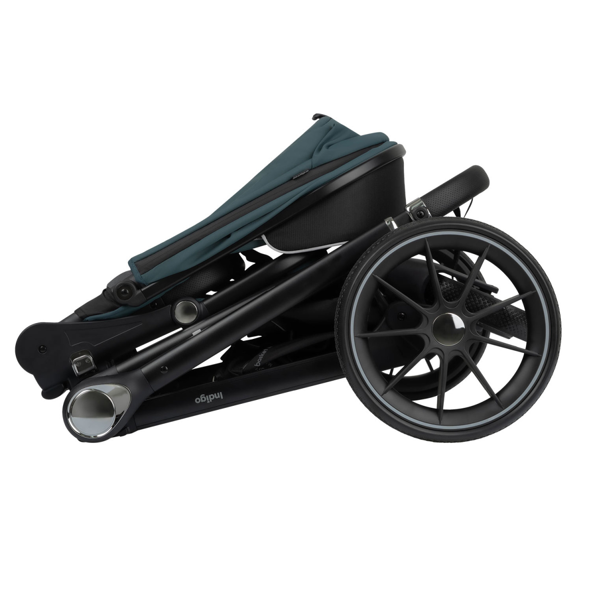 Коляска прогулочная Indigo GLOSS зелёный