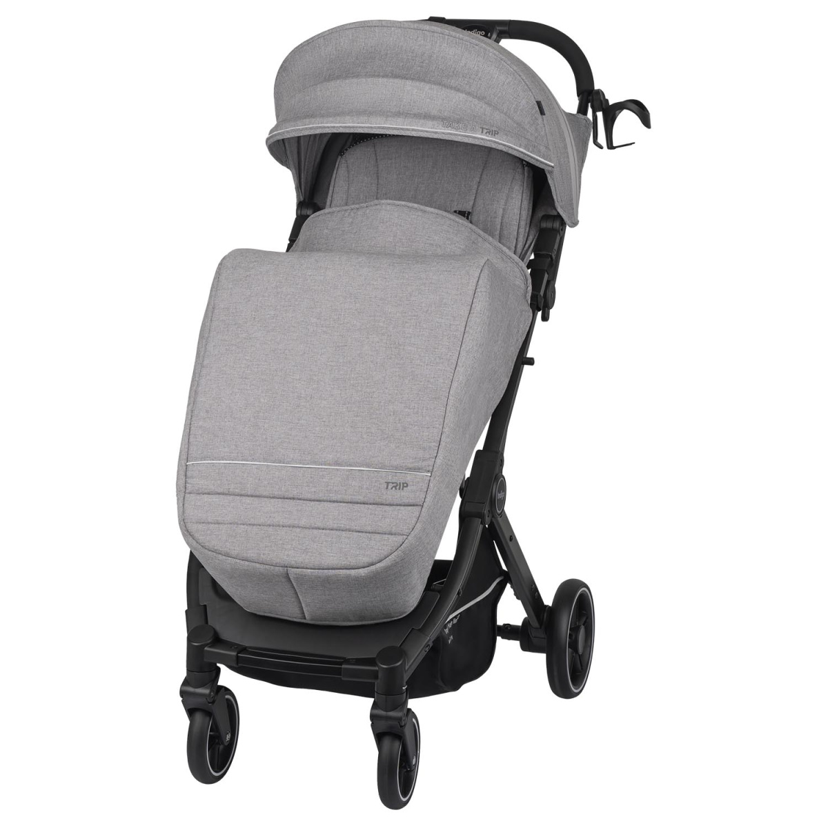 Коляска прогулочная Indigo TRIP светло-серый