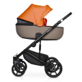 Коляска 3 в 1 Riko Basic Ozon Ecco 24 абрикосовый-бежевый