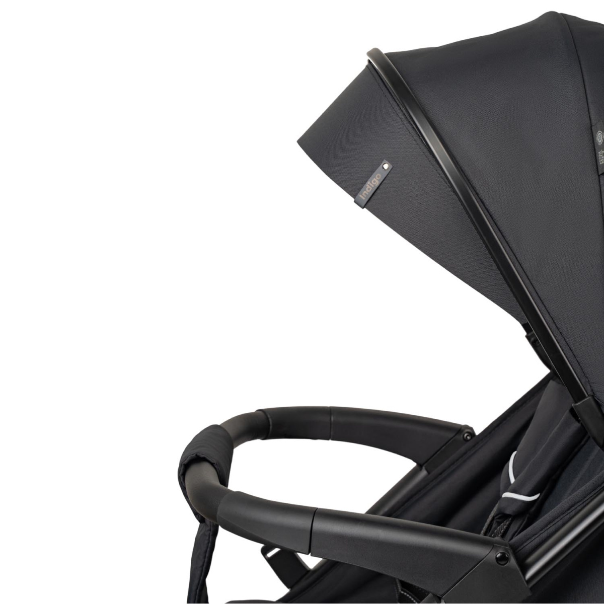 Коляска прогулочная Indigo EPICA XL AIR с сумкой черный