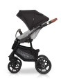 Коляска 3 в 1 Riko Basic Bella Lux 02 серый