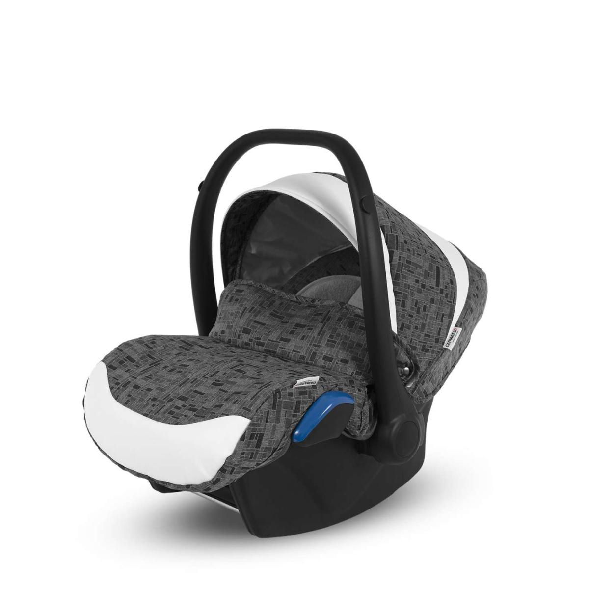 Коляска Camarelo Avenger 3 в 1 светло-серый жаккард/серая экокожа