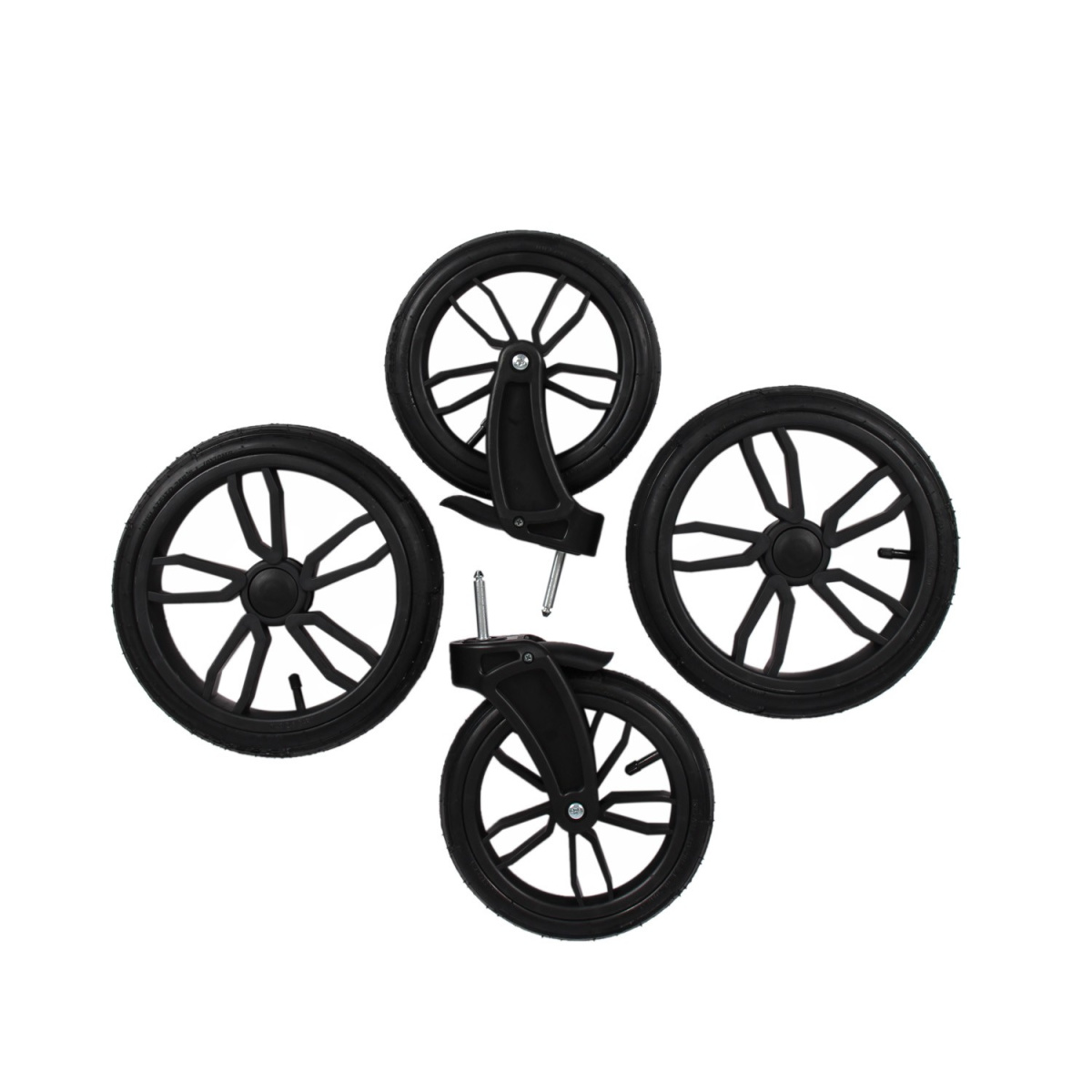 Коляска 2 в 1 Indigo, In 07 (Черный)