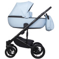 Коляска 3 в 1 Riko Basic Ozon Pastel 03, Голубой