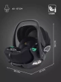 Автокресло Rant Evomax (40-87см) Black