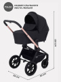 Коляска 3 в 1 Mowbaby Zoom Gold 2025 black