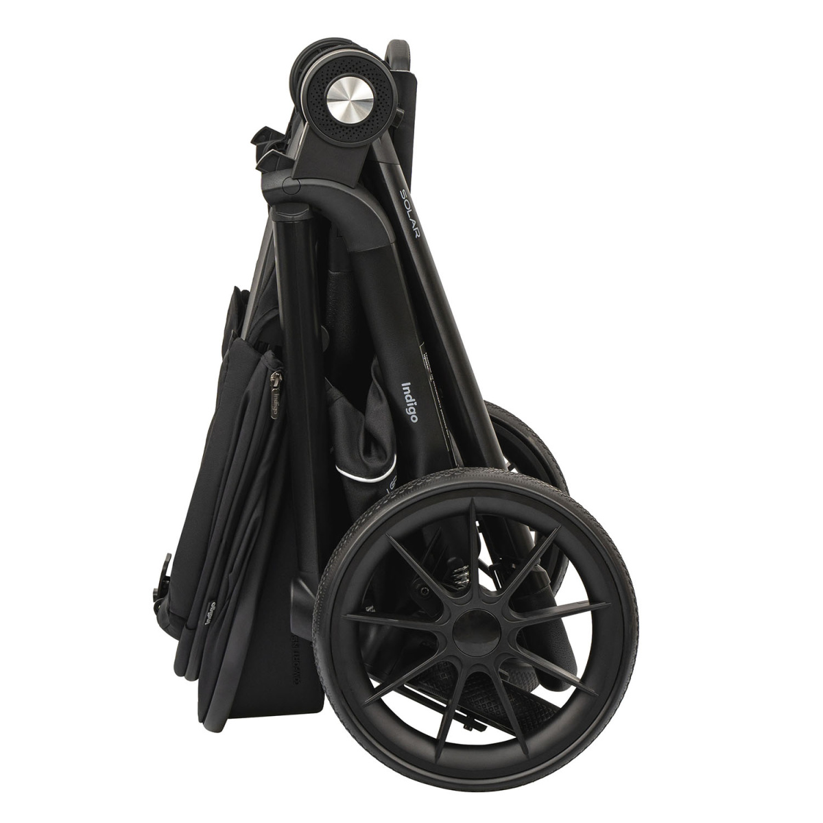 Коляска прогулочная Indigo SOLAR черный