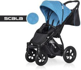 Прогулочная коляска Riko Basic Scala 08, цвет: голубой