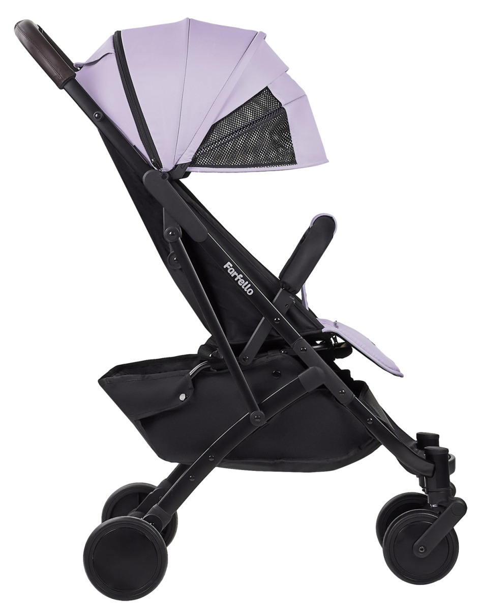 Коляска детская прогулочная Farfello Easy Go Comfort (Light Grey Светло-серый)