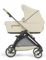 Коляска 3 в 1 Inglesina Electa Element с подставкой под люльку Stand Up, Pure Ecru