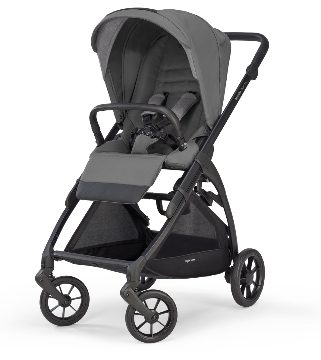 Коляска 2 в 1 Inglesina Electa с подставкой под люльку Stand Up, Chelsea Grey