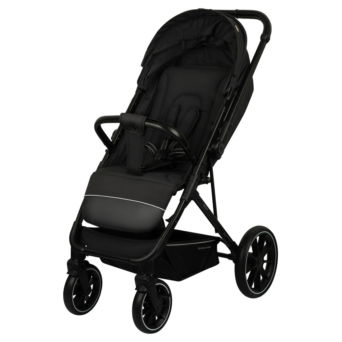 Коляска прогулочная Indigo Delta+ черный