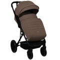 Коляска прогулочная Indigo Delta+ темно-бежевый