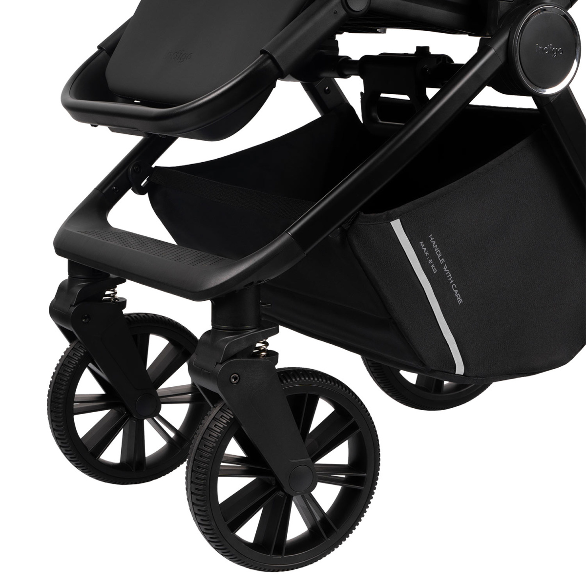 Коляска 2 в 1 Indigo STING черный