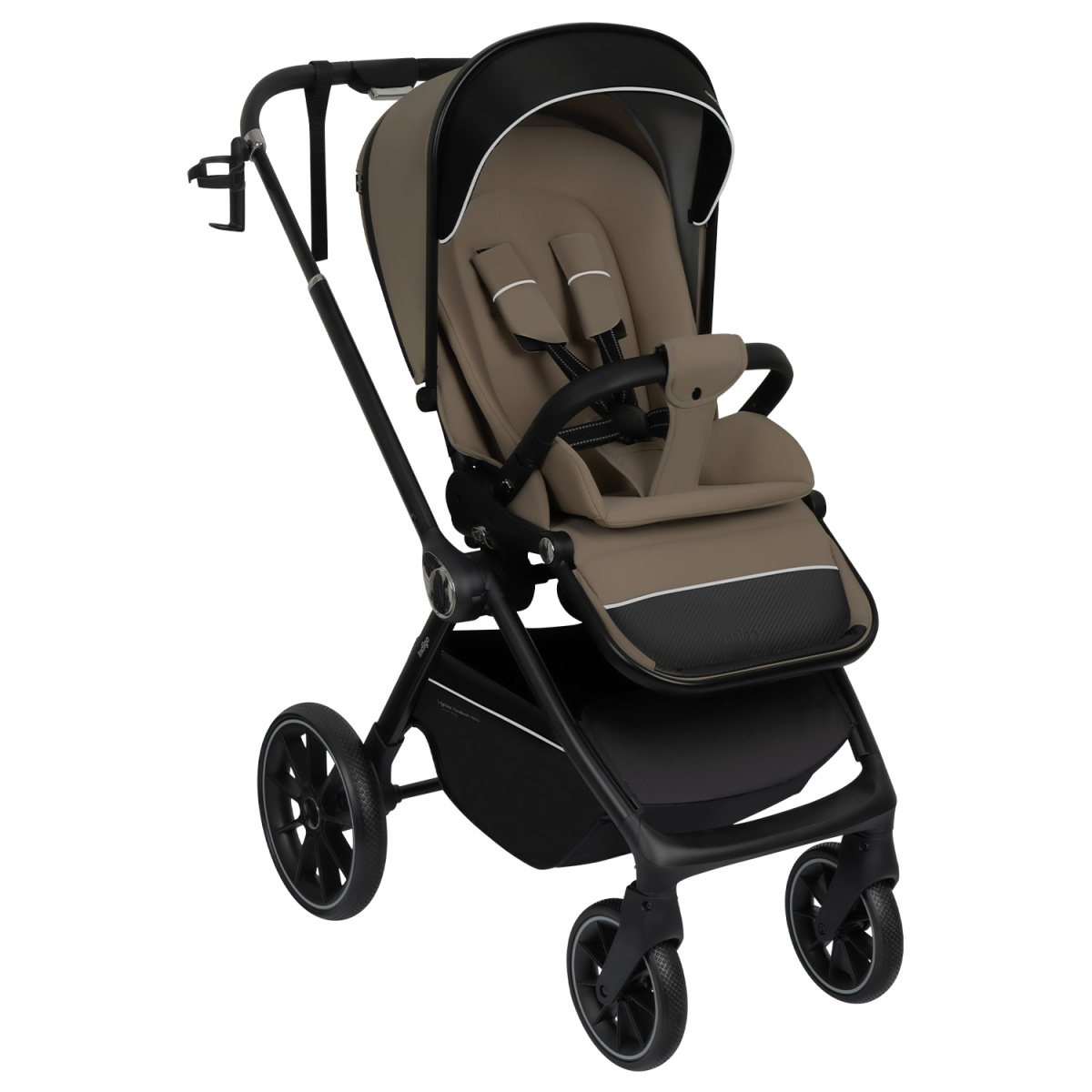 Коляска прогулочная Indigo GLOSS бежевый