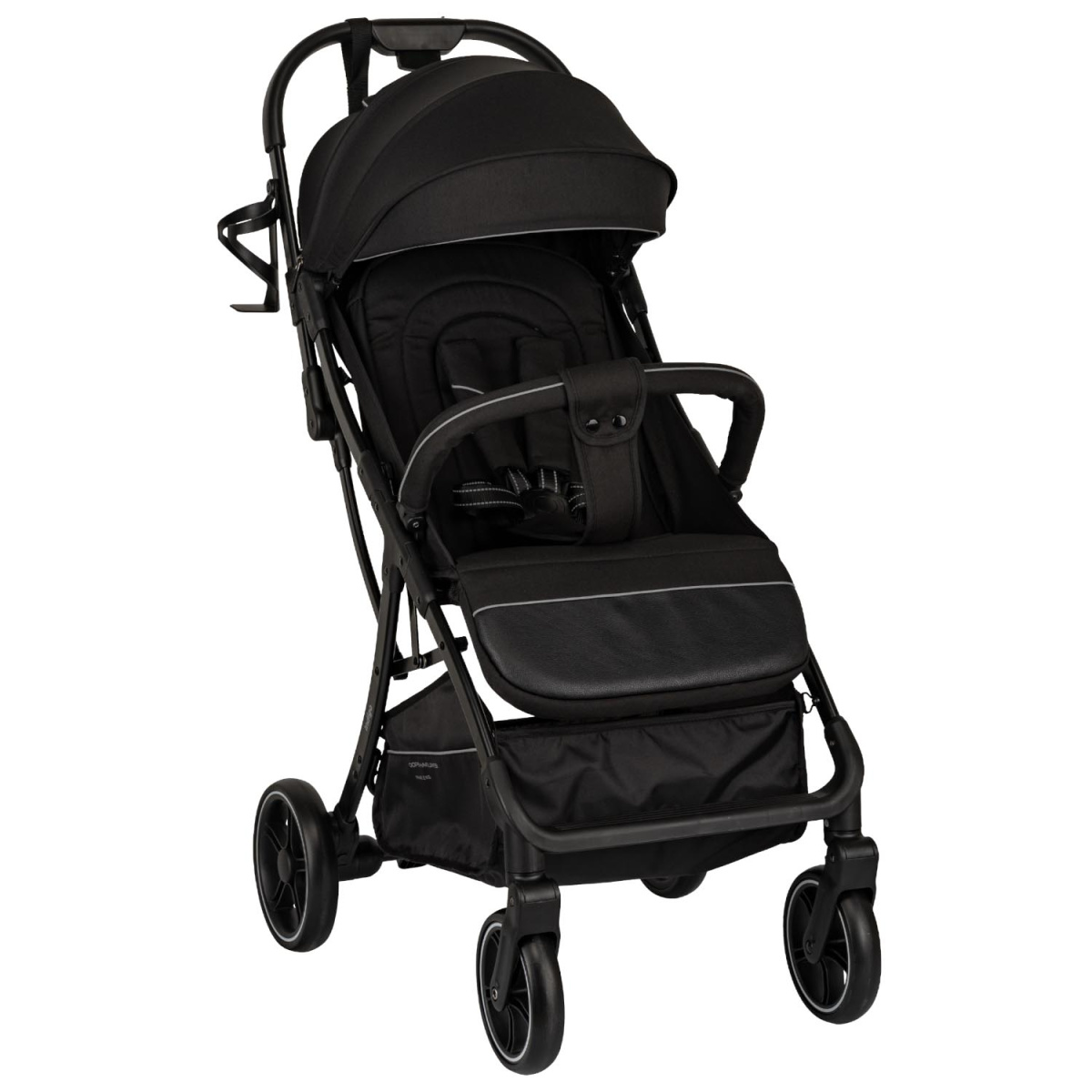 Коляска прогулочная Indigo FROST черный