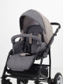 Коляска 3 в 1 Rant Nova 03 серый-бежевый