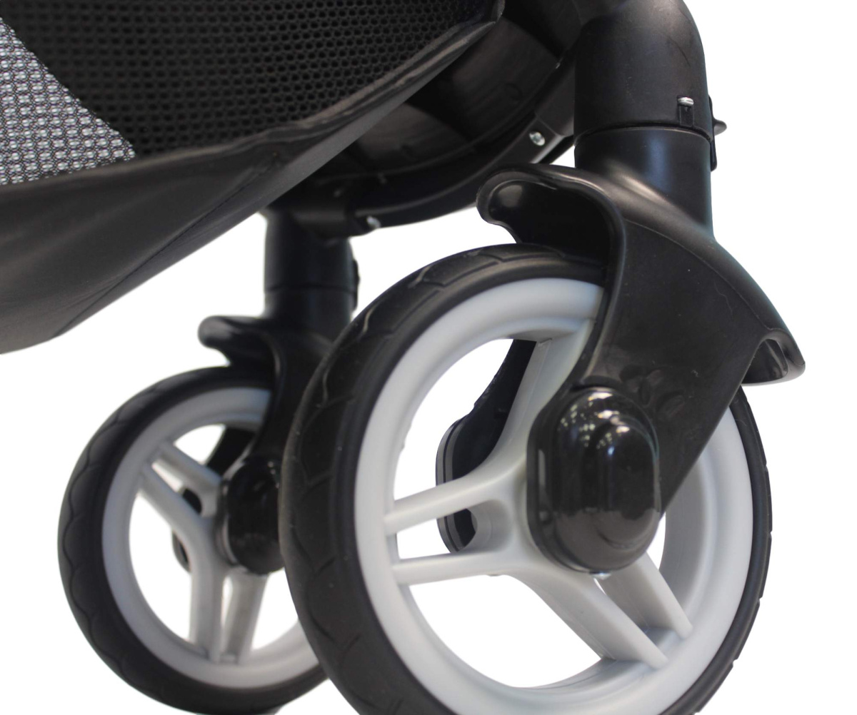 Коляска детская прогулочная Farfello Bino Angel Comfort (Silver/ серебристый)