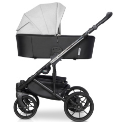 Коляска 2 в 1 Riko Basic Vest 01 Grey Fox серый