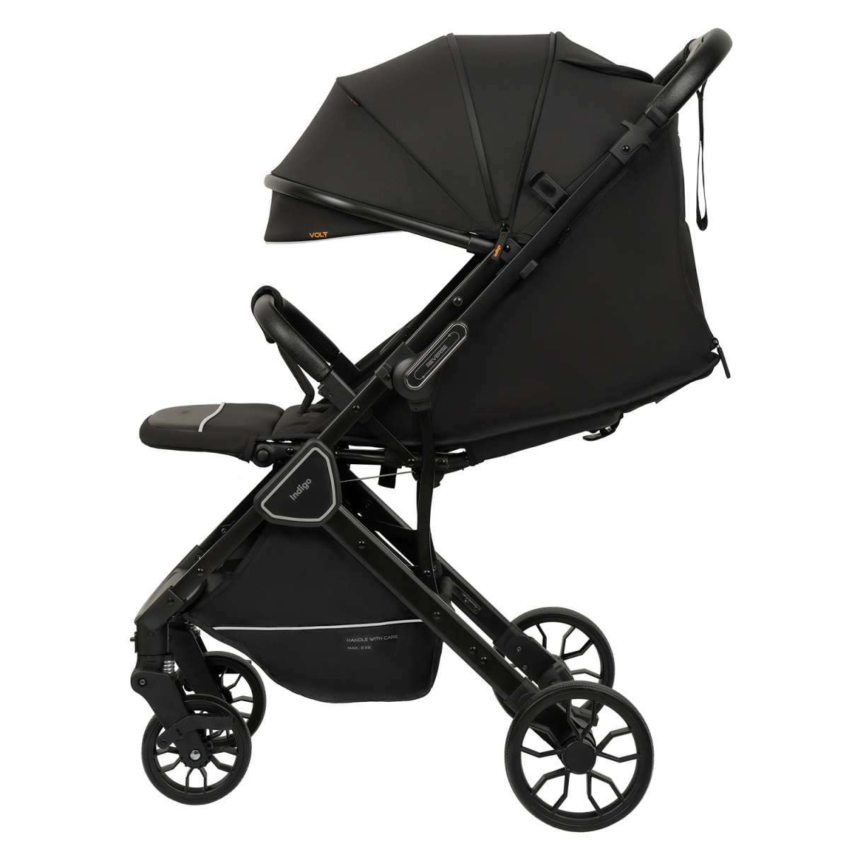 Коляска прогулочная Indigo VOLT черный