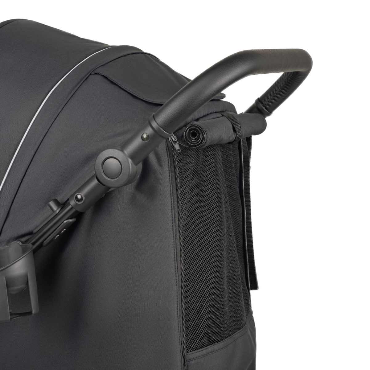 Коляска прогулочная Indigo EPICA XL AIR с сумкой черный