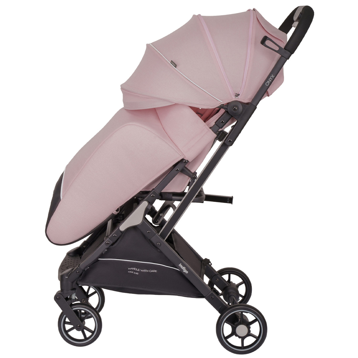Коляска прогулочная Indigo ONYX розовый