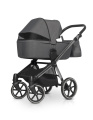 Коляска 3 в 1 Riko Qubus 02 черный