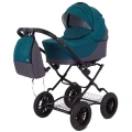 Коляска 2 в 1 Rant Siena Classic 2024 04 серый - темно-бирюзовый