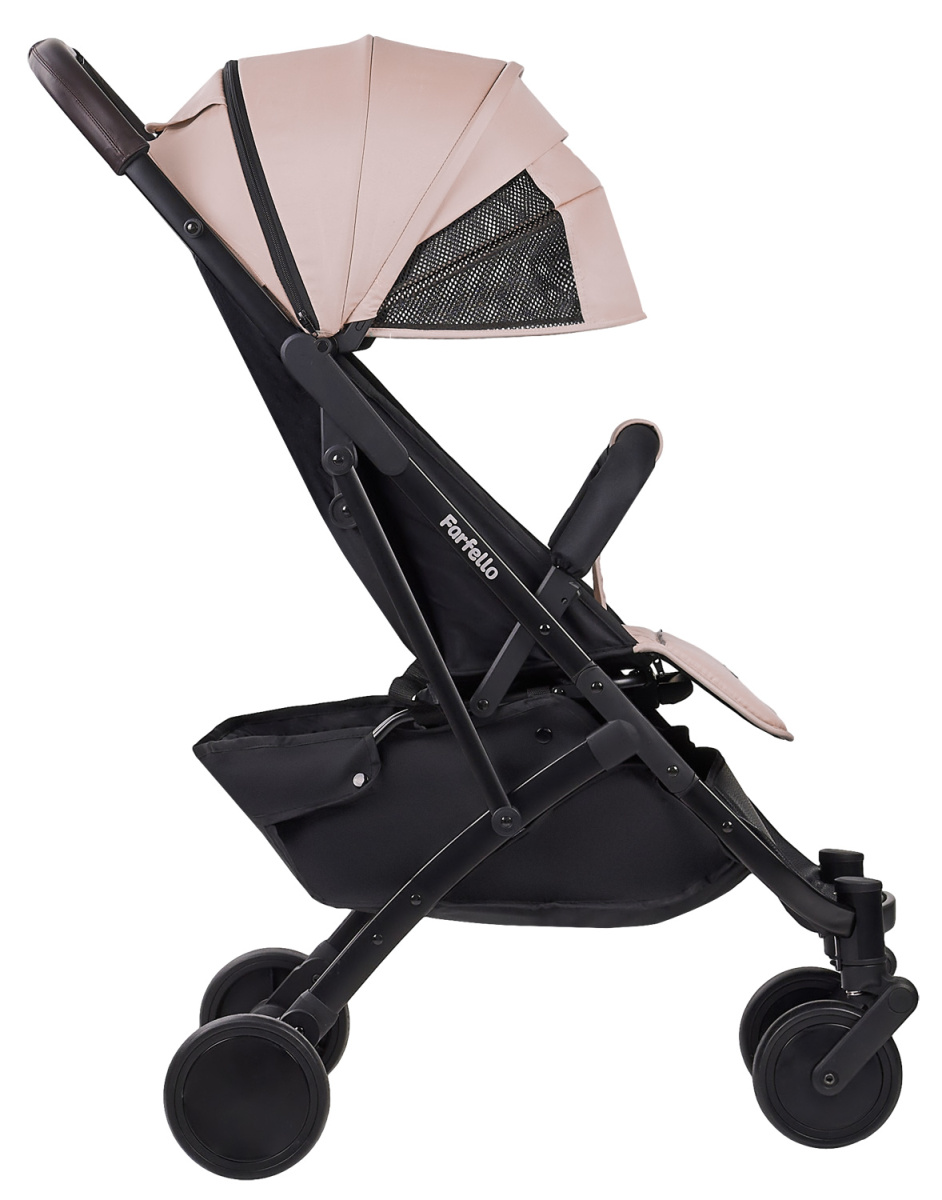 Коляска детская прогулочная Farfello Easy Go Comfort (Vanilla Сливочный)