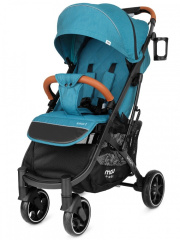 Коляска прогулочная Mowbaby Smart MB101 Aqua. Цвет: Голубой