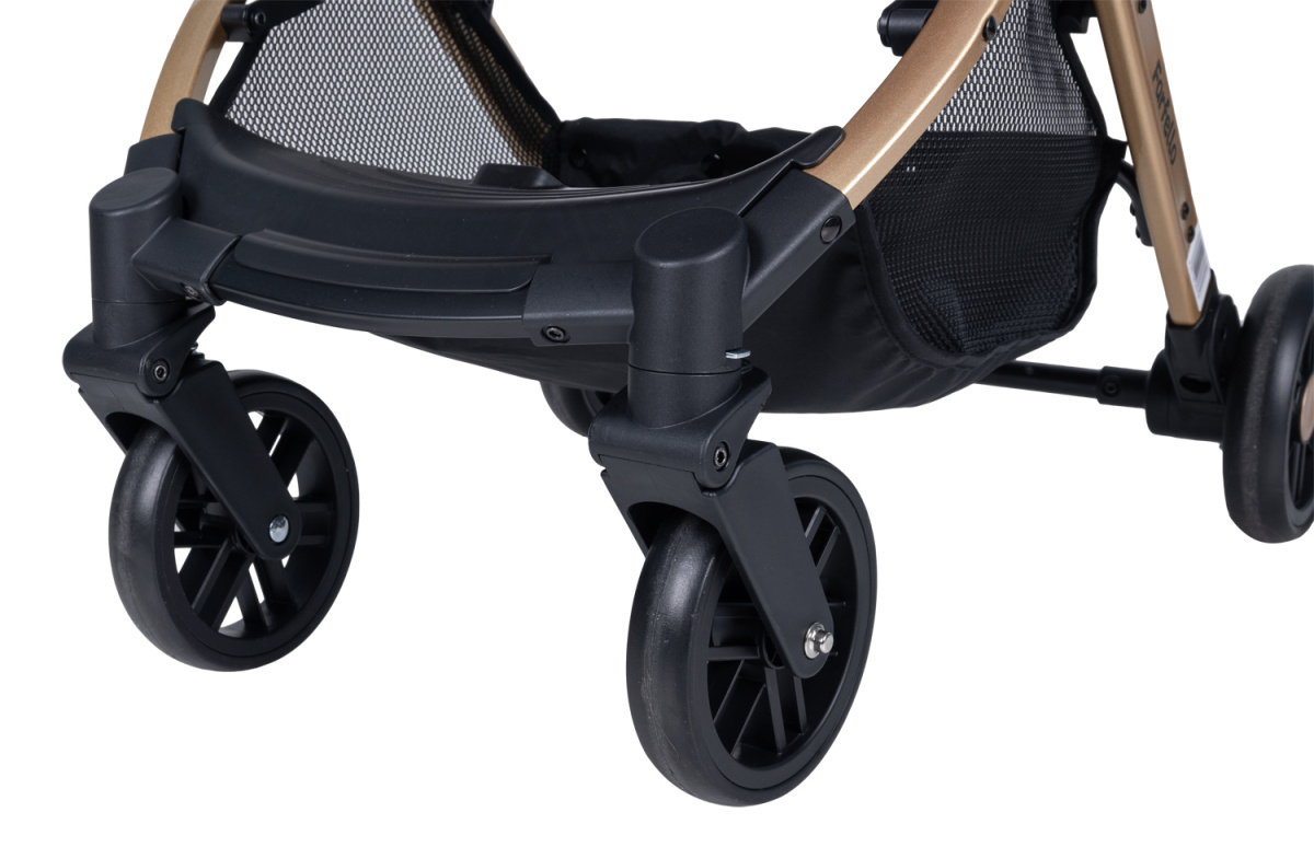 Коляска детская прогулочная Farfello Comfy Go (Cherry/ Вишня (золото) CG-66)