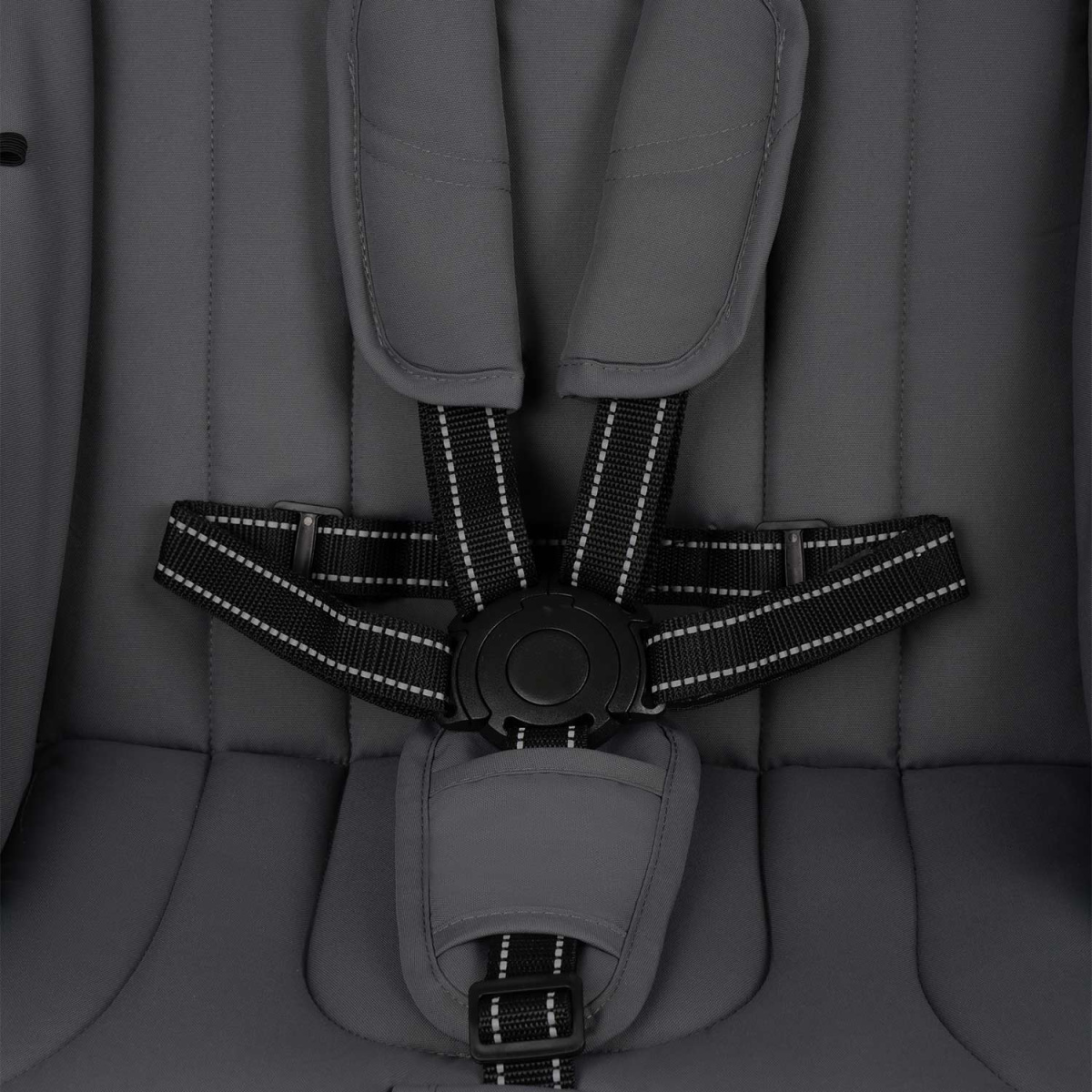 Коляска прогулочная Indigo Delta+ темно-серый