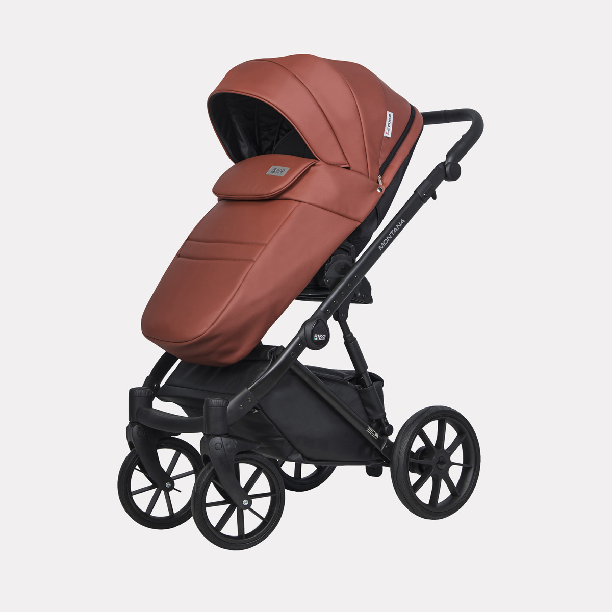 Коляска 3 в 1 Riko Basic Montana Ecco 17 MAROON
