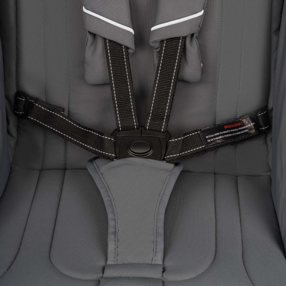 Коляска прогулочная Indigo EPICA XL AIR с сумкой темно-серый