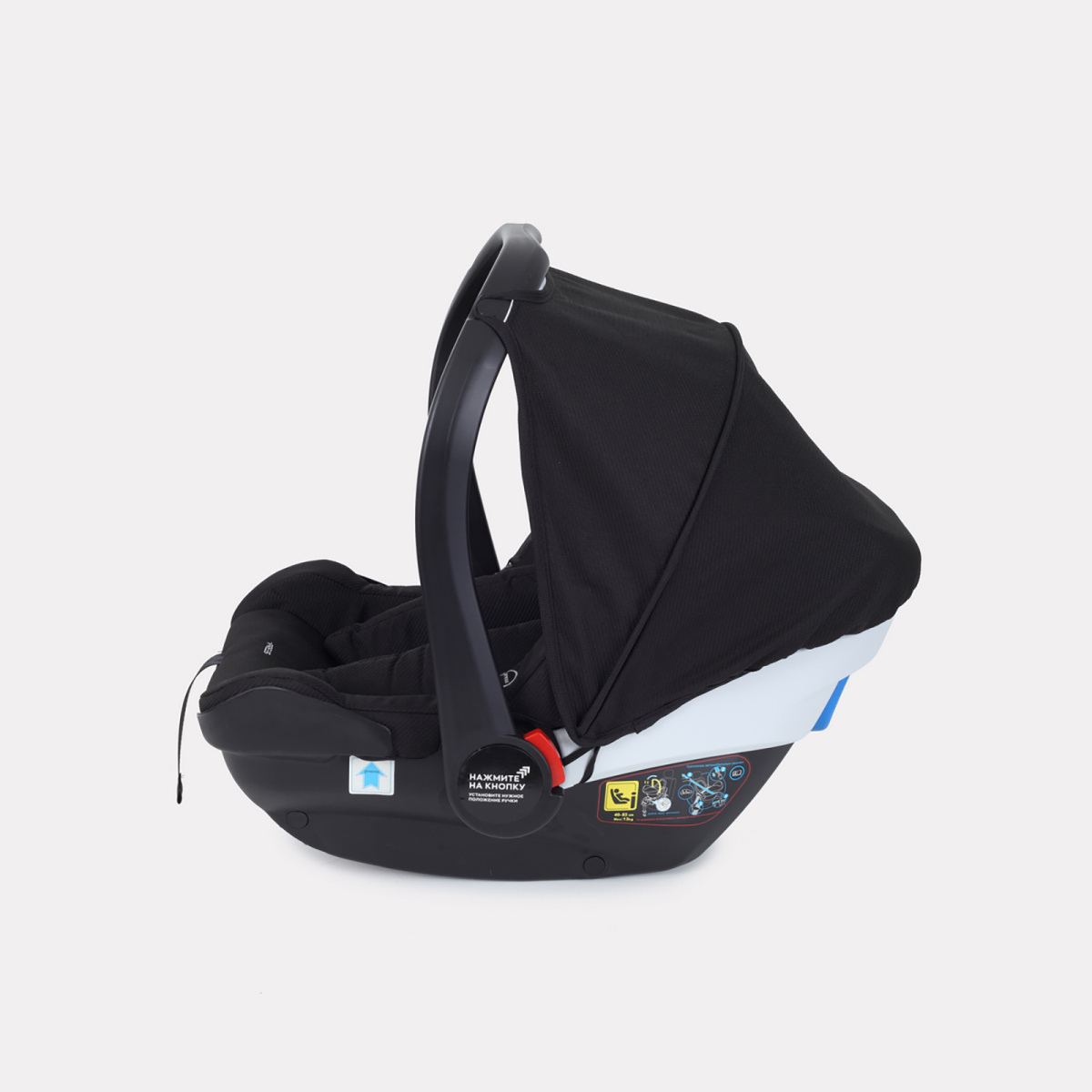 Коляска 3 в 1 RANT FLEX PRO 2023 RA075 BLACK