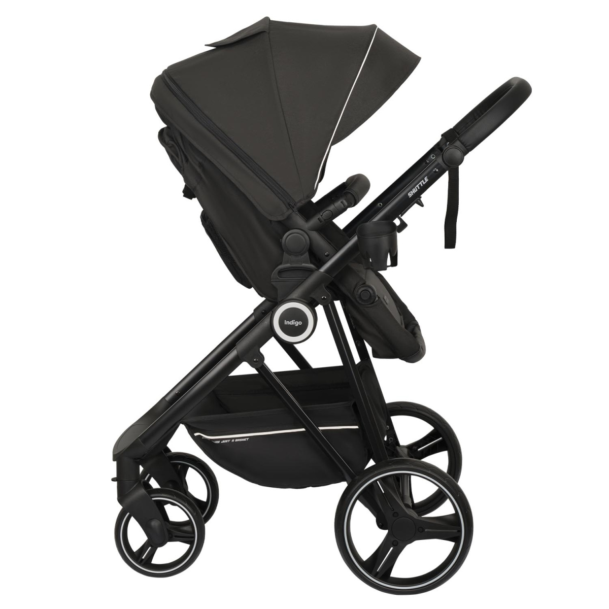 Коляска-трансформер Indigo SHUTTLE черный