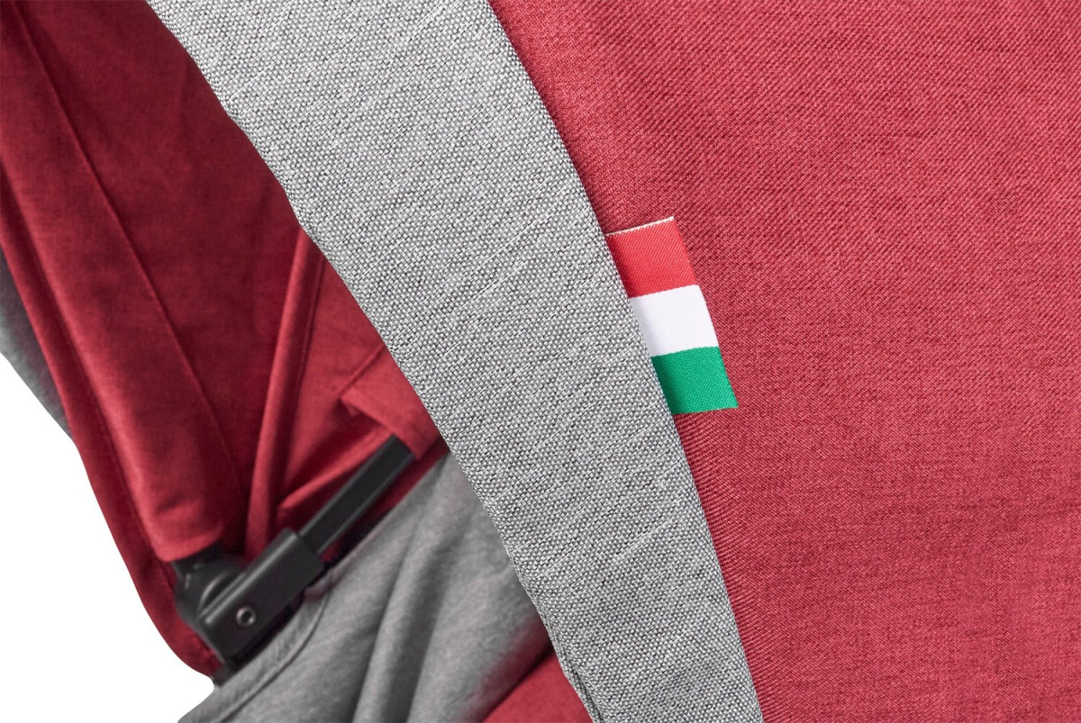 Коляска модульная 2 в 1 Farfello Zuma Duo Comfort (ZDC-11 Рубиновый)