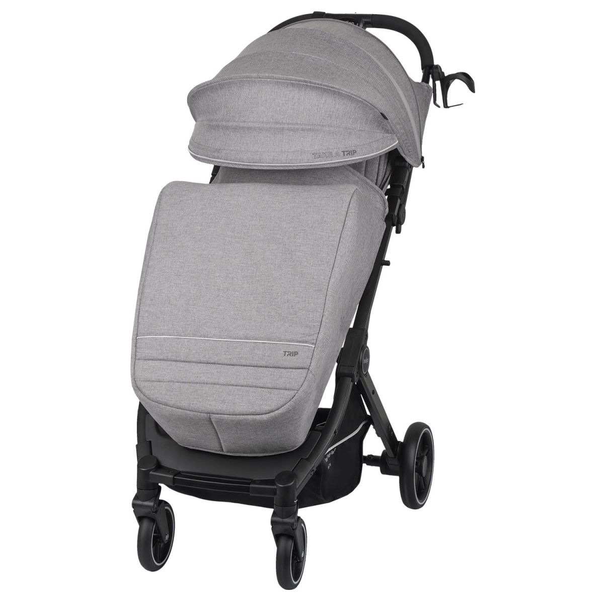 Коляска прогулочная Indigo TRIP светло-серый