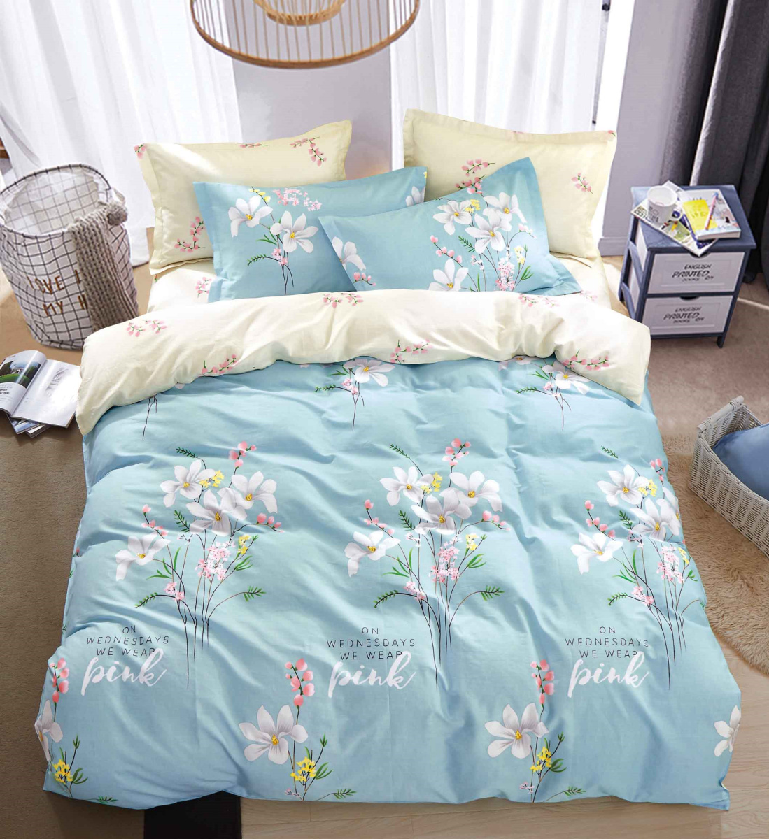 Twill евро 2 наволочки в ПВХ TPIG3-1296 КОД1171