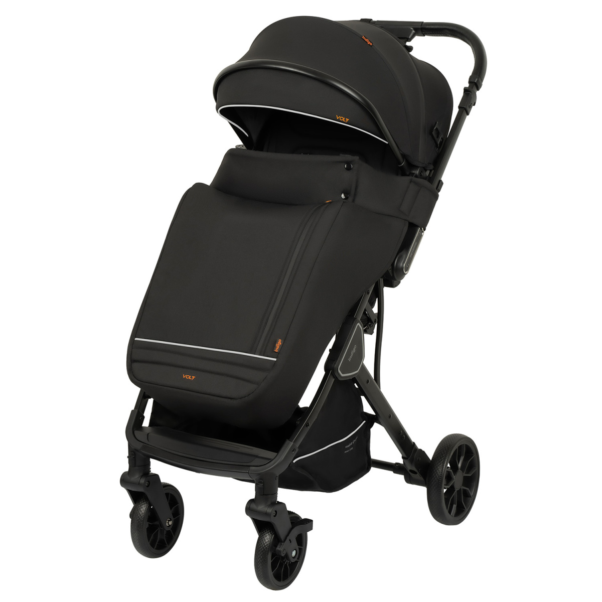 Коляска прогулочная Indigo VOLT черный