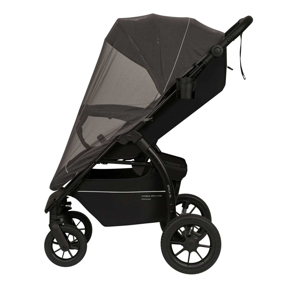 Коляска прогулочная Indigo EPICA SL, черный